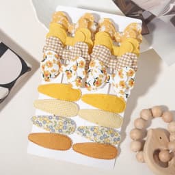 16pcs Girl Bow Hair Clips Cute Candy Color New Year New Style BB Clips Bowknot Kid Hairpins Barrettes Baby Hair Accessories Gift