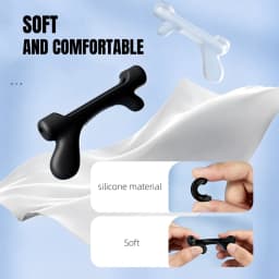 20 PCS Silicone Anti-slip Ear Hooks for Glasses Gun Shape Soft Eyeglass Ear Grips Protector Prevent Slipping 10 Pairs Pack