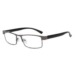 Titanium Alloy Business Reading Glasses For Men Non Spherical 12 Layer Coated Lenses Retro Hyperopia Prescription Eyeglasses