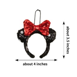 1pc Cartoon Mouse Ear Holder for Backpack Bag Headband Holder Keychain for Hanging Mouse Ears Hands-Free Park Trip Essentials