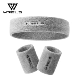 WRELS Pure Color Sports Headband Running Headwear Sweat-Absorbent Headband High Quality Sweatbands Basketball Running Headband