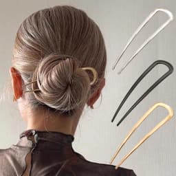 New Simple U Shaped Hair Forks Hairpin Metal Hair Sticks Geometric Hair Clips Fashion Hair Accessories Women Jewelry Headwear