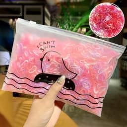 1000pcs/Pack Children Colorful Small Disposable Rubber Bands Gum For Ponytail Holder Elastic Hair Bands Fashion Hair Accessories