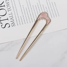 Shell Hairpin Metal U Shaped Hair Pins Hair Fork U French Hair Pin Simple And Fashionable Hair Accessories For Women