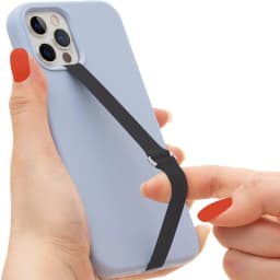 Slicone Grip Phone Hand Finger Ring Holder Strap Ropes Wristband Hand Band For Samsung For iPhone kickstand