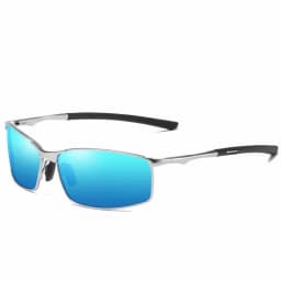 Rectangle Metail Frame Polarized Sunglasses Men Brand Designer Color Changing Sun Glasses Driving Oculos De Sol UV400