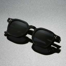 New Polarized Sunglasses Unisex Metal Core CP Square Sun Glasses Rivets Women Shades Driving Glasses