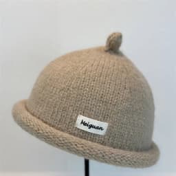 2025 Women's Winter Beanies Turned-up Brim Knitted Woolly Hat Keep Head Warm Knitted Cap Minimalist Style Fashion Accessories