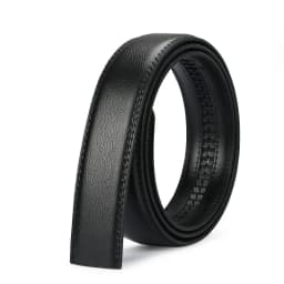 Men's Automatic Buckle Belts No Buckle Belt Brand Belt Men High Quality Male Genuine Strap Jeans Belt 3.5cm Belts