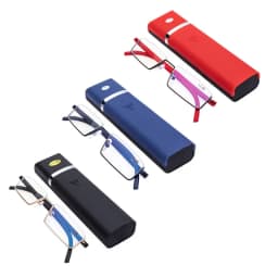 Flexible Half Frame Reading Glasses with Box Men Women Portable Anti-blue Eyeglasses Unisex Presbyopia Eyewear +1.0 To +4.0
