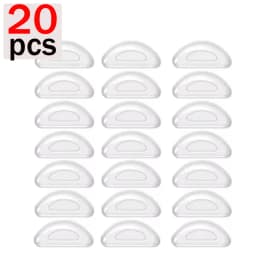 10/20pcs Silicone Non-slip Nose Pads Light Eyeglasses Nose Support Tightly Fitting Silicone Glasses Nasal Holder Accessories