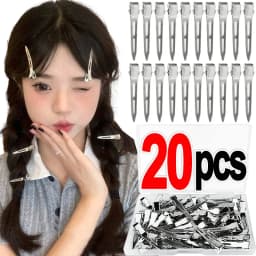 2-20Pcs 4.5cm No Bend Hair Root Fluffy Clips Metal Professional Salon Styling Hair Clips Hairpins Clamps DIY Hair Accessories