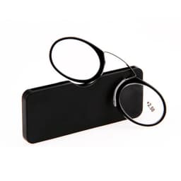 NONOR TR Clip Nose Bridge Mini Reading Glasses 1.0 To 3.5 Portable Presbyopic Glasses With Case