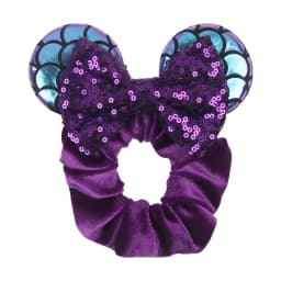 Fashion Mouse Ears Cartoon Hair Scrunchies Velvet Hairbands For Girls Sequins Bows Headband Women Kids Party DIY Decoration
