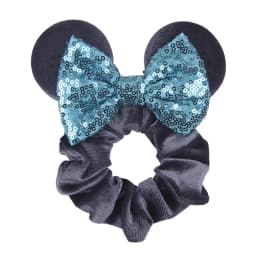 Fashion Mouse Ears Cartoon Hair Scrunchies Velvet Hairbands For Girls Sequins Bows Headband Women Kids Party DIY Decoration