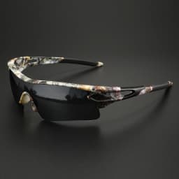 Classic Sports Sunglasses with One-Piece Wraparound UV400 Lens - Unisex Comfort Fit for Cycling, Running, Hiking & Outdoor