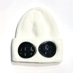 New Unisex Men Women Knitted Hat with Goggles Windproof Winter Warmer Ski Beanies Soft Warm Anti-slip Ear