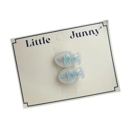 Refreshing and Transparent Blue Sparkling Small Fish Hair Clips Girl Heart Dopamine Colorful Edge Clip Side New Clip Hair
