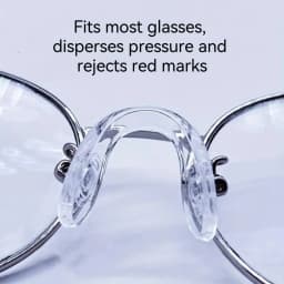 Super Soft Silicone Glasses Nose Pillow Comfortable Adjustment Glasses Frame Accessories Anti Slip Nose Pillow Sports Daily Use