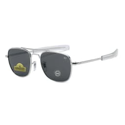 1pcs/3pcs AO Pilot Fashion Sunglasses Men Women, Metal Frame Top Quality Brand Designer Tempered Glass Lens UV400