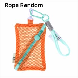 Fashion Dopamine Color Storage Bag Large Capacity Candy Color Mesh Cosmetic Bag Toiletry Make Up Case