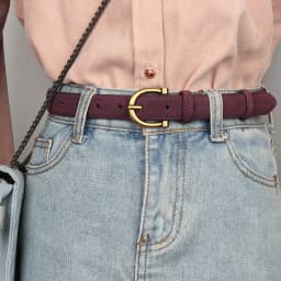 Luxury suede belt for women Stylish Leather belt Gold pin buckle Cow Leather Branded belt Clothing accessories women belt