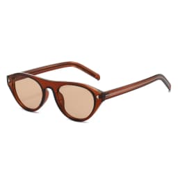 2026 New Hot Small Cat Eye Sunglasses for Women Vintage Triangle Rivet Cateye Sun Glasses Ladies Elegant Leopard Black Shades