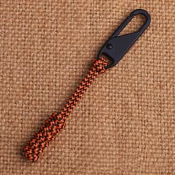 Detachable Zipper Pullers Outdoor Bag Zipper Pull Head Durable Wear-resistant Umbrella Rope Woven Zipper Replaceable Accessories