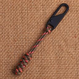 Detachable Zipper Pullers Outdoor Bag Zipper Pull Head Durable Wear-resistant Umbrella Rope Woven Zipper Replaceable Accessories