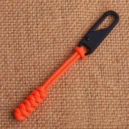 Detachable Zipper Pullers Outdoor Bag Zipper Pull Head Durable Wear-resistant Umbrella Rope Woven Zipper Replaceable Accessories