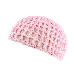 New Women's Mesh Hair Net Black Wig Caps handmade Crochet Cap Adjustable Strap Hair Net for Sleeping Turban Hat Chemo Hats