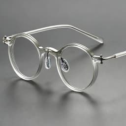 2026 New Retro Round Frame Anti Blue Light Presbyopia Glasses for Men, Business Style, High Quality Reading Glasses