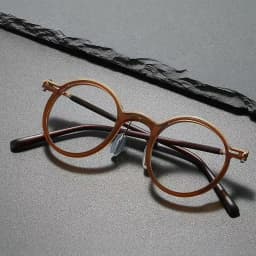 2026 New Retro Round Frame Anti Blue Light Presbyopia Glasses for Men, Business Style, High Quality Reading Glasses