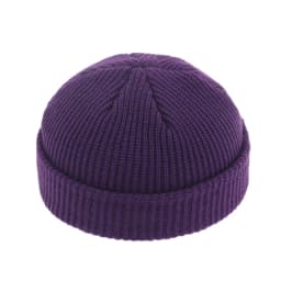 Beanie Knit Hats Fashion Men Boy Skullcap Sailor Caps Cuffs Retro Navy Short Hat Solid Color Unisex Winter Warm Cap Roll-up Edge