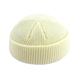 Beanie Knit Hats Fashion Men Boy Skullcap Sailor Caps Cuffs Retro Navy Short Hat Solid Color Unisex Winter Warm Cap Roll-up Edge