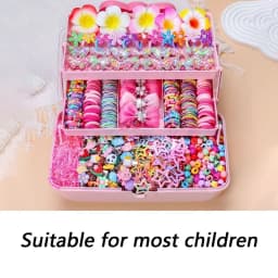 Flower High Elastic Hair Accessories Set No Hurt Hair Colorful Girls Hair Bands Hair Ties Girls Children