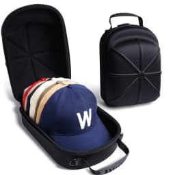 1pc Baseball Hat Travel Bag Baseball Cap Travel Case Storage Carrier Box Display Bag Eva Baseball Cap Carrying Bag
