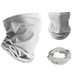 Summer Ice Silk Sunscreen Mask For Men Women Outdoor Cycling Face Cover Solid Color Neck Wrap UV Protection Ear Bandana Scarf