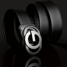 Men's Business Belt - Genuine High Quality Alloy Automatic Buckle Belt, Fashionable Buckle Fashionable Luxury Casual Belt