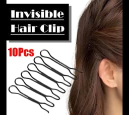 10pcs Invisible Broken Hair Hairpin Styling Accessories Bang Fixed Insert Comb Women Adult Tiara Tools Roll Curve Needle Gift