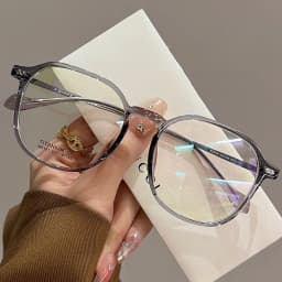 Women's Fashionable Reading Glasses Super Light and Versatile Anti-blue Light Glasses for Middle-aged and Elderly