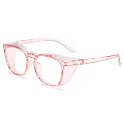 Anti Blue Light Glasses Lightweight PC Frames Square Clear Lens Glasses Anti Pollen Safety Goggles Eyewear Accessories