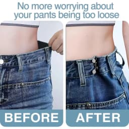 1/2/4 Pairs Jeans Button Tightener,Pant Waist Tightener, Button Pins for Jeans, Button for Jeans to Make Smaller Waist Tightener