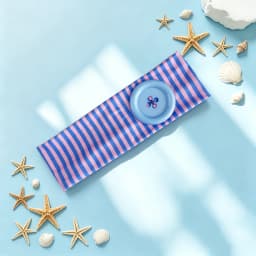 Vintage Women's Polka Dot Button Headband Spicy Girl Ins Y2K Japanese Trendy Headband Sweet Cool Sports Yoga Headband