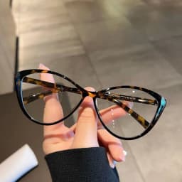 Y2K Retro Oval Frame Glasses Women Female Sweet Cool Eyewear Trend Reading Computer Anti Blue Light Eyeglasses