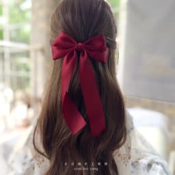 Korean Style Fashion Fabric Hair Bow Hairpin For Women Girls Ribbon Hair Clips Bowknot Spring Clip Female Hair Accessories