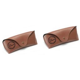 1/2/3/5/10 PCS Leather Soft Eyeglass Case For Men Women Glasses Box Bag Protector Case Accessories