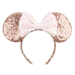 2023 Mouse Ears Headband For Girls Adults 5''Polka Dot Bow Hairband Festival Party Travel DIY Hair Accessories