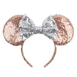 2023 Mouse Ears Headband For Girls Adults 5''Polka Dot Bow Hairband Festival Party Travel DIY Hair Accessories