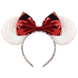2023 Mouse Ears Headband For Girls Adults 5''Polka Dot Bow Hairband Festival Party Travel DIY Hair Accessories